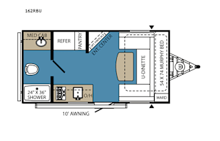 2022 Coachmen RV Clipper Ultra-Lite 162RBU