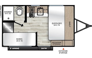 2025 Coachmen Catalina 134BHX