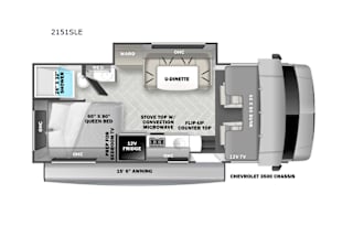 2025 Forest River RV Forester LE 2151SLE Chevy