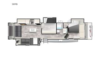 2023 Forest River RV Cardinal RED 36MB