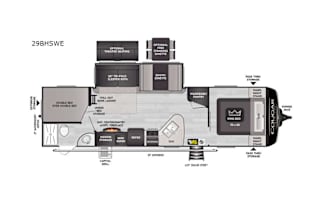 Spacious Keystone Camper w/ Bunks & Slide