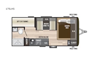 2019 Keystone RV Hideout Single Axle 175LHS