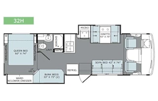 2016 Holiday Rambler Admiral 32H