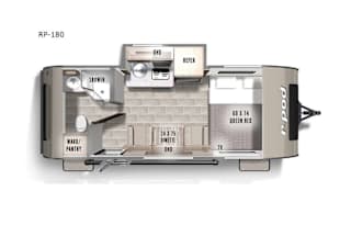 "The Pod Father" 2021 Forest River R-Pod 180