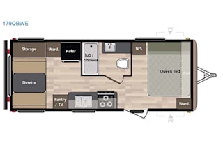 2017 Keystone RV Springdale 179QBWE