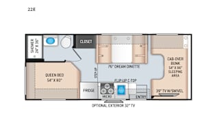 2022 Thor Motor Coach Chateau 22E-4504