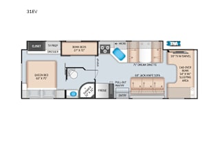 2022 Thor Motor Coach Chateau 31EV