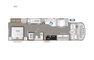 2022 Thor Motor Coach Hurricane 34J