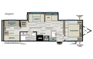 2021 Forest River RV Wildwood 30QBSS