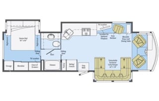 2014 Itasca Sunova 33c - Comfort and Space