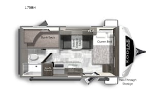 2022 Dutchmen RV Kodiak Cub 175BH