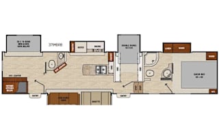 2016 Coachmen RV Chaparral 371MBRB