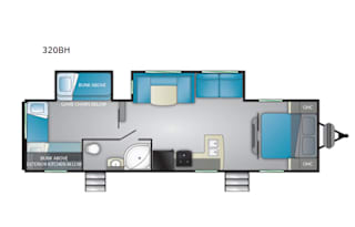 2020 Heartland Prowler 320BH For Large Families