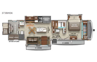 2021 Jayco North Point 373BHOK