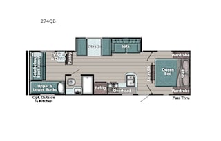 2021 Gulf Stream RV Ameri-Lite Ultra Lite 274QB