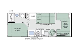 2019 Thor Motor Coach Four Winds 23U