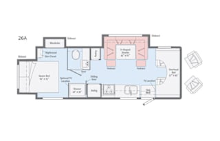 2019 Winnebago Minnie Winnie 26A-  lovers getaway