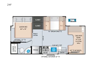2021 Thor Motor Coach Four Winds 24F