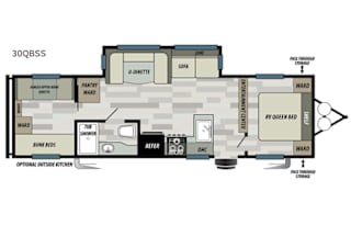 Sami Forest River RV Salem 30QBSS