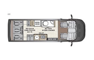 2019 Coachmen RV Crossfit 22C