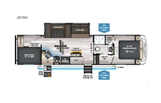 2021 Arctic Wolf fifth wheel