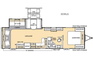 2016 Coachmen RV Catalina 303RLS