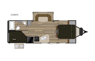 2017 Cruiser Shadow Cruiser S-240BHS