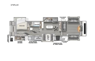 2022 Forest River RV Sierra Luxury 379FLOK