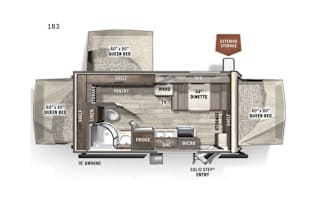 2020 Forest River RV - Rockwood Roo 183