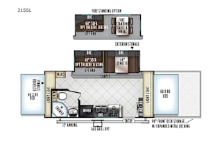 2018 Forest River RV Rockwood Roo 21SSL