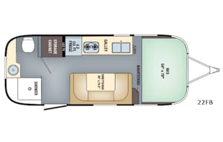 2017 Airstream RV Sport 22FB