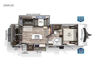 2020 Forest River Surveyor Luxury 265RLDS Tina