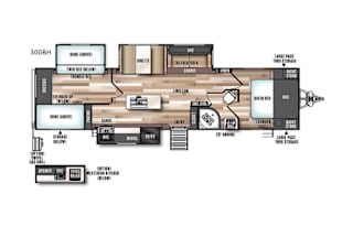 RV Salem Hemisphere GLX 300BH Delivery Only