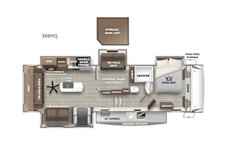 2022 Forest River RV Sabre 36BHQ