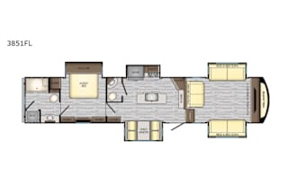 2019 CrossRoads RV Volante 3851FL