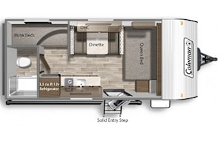 2024 Coleman Lantern 17B Travel Trailer.