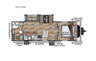 *Delivery Only* 2021 Venture RV SportTrek ST271VMB
