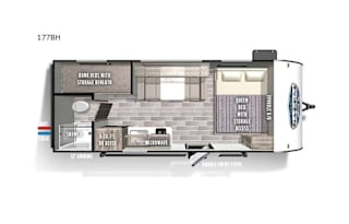 2021 Forest River RV Salem FSX 177BH