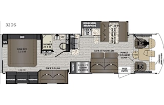 Harvey the RV - King bed & bunks, 2 A/Cs, Sleeps 8