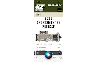 Brand new 2023 Sportsmen 251 RSSE.