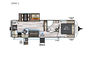 2022 Forest River RV Cherokee Alpha Wolf 26RK-L