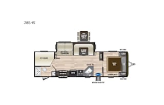2019 Keystone RV Hideout 28BHS