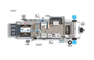 2020 Forest River RV Salem FSX 280RT