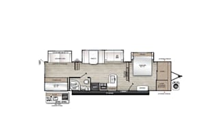 2024 Forest River Bunkhouse- Huge Outdoor Kitchen!