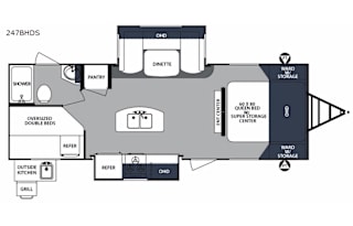 Forest River RV Surveyor 24BHDS