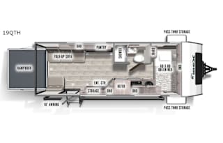 2021 Forest River RV IBEX 19QTH