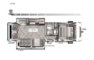 2022 Forest River 29ft Travel Trailer
