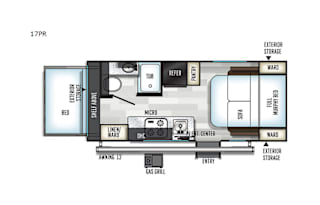 2019 Forest River RV Flagstaff E-Pro 17PR