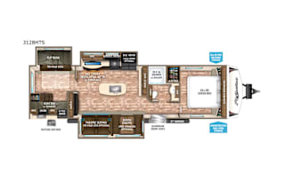 Helvetia riverfront 36' Grand Design w/slides