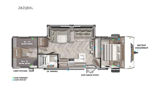 2022 Forest River RV Wildwood X-Lite 281QBXL